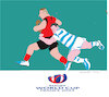 Cartoon: Rugby world cup 2023 (small) by gungor tagged rugby,world,cup,2023