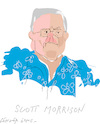 Cartoon: Scott Morrison (small) by gungor tagged scott,morrison