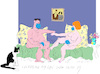 Cartoon: Sex Life during Corona crisis (small) by gungor tagged coronavirus