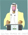 Cartoon: Sultan Ahmed Al Jaber (small) by gungor tagged cop28,president