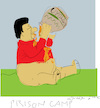 Cartoon: Uighurs (small) by gungor tagged asia