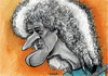 Cartoon: Brian may (small) by Tomek tagged brian,may,queen,guitar,caricatures