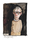 Cartoon: Woody Allen (small) by Peter Bauer tagged woody allen jammertal peter bauer