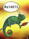 Cartoon: RGB (small) by gereksiztarama tagged chameleon