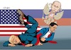 Cartoon: Trump Flynn lügen (small) by ESchröder tagged usa präsident trump fbi chef comey entlassung michael flynn ex sicherheitsberater lügen russland putin kontakte verstrickung