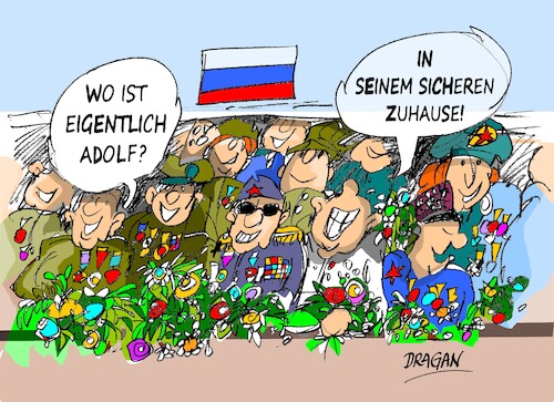Cartoon: 9.Mai (medium) by Dragan tagged mai