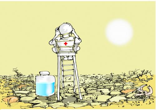 Cartoon: agua (medium) by Dragan tagged agua