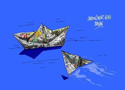 Cartoon: Golfo Persico-carga (medium) by Dragan tagged golfo,persico,arabia,saudi,espana,fuerzas,armadas,material,de,defensa,arma,venta,politics,cartoon