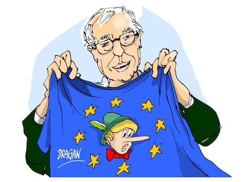 Cartoon: Josep Borrell amenaza de Putin (medium) by Dragan tagged josep,borrell,union,europea,ukrania,rosia,putinputin