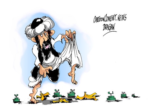 Cartoon: Pakistan-control remoto (medium) by Dragan tagged remoto,control,pakistan,terorismo,atentado,quetta,politics,cartoon