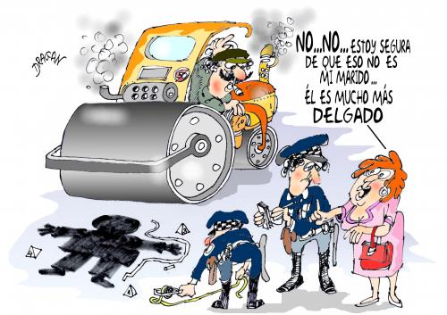 Cartoon: rollo (medium) by Dragan tagged rollo