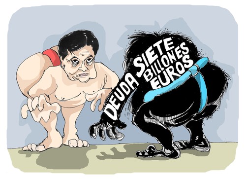 Cartoon: SUMO (medium) by Dragan tagged yukio,hatoyama,japon,politics