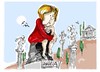 Cartoon: Angela Merkel (small) by Dragan tagged angela,merkel,alemania,berlin,grecia,atenas,fondo,monetario,internacional,politics,cartoon