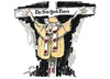 Cartoon: Benedicto XVI (small) by Dragan tagged benedicto xvi vaticano new york times politics cartoon religion