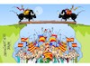 Cartoon: Cataluna-confrontacion (small) by Dragan tagged cataluna,confrontaciin,espana