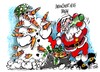 Cartoon: Consumo- loteria del Gordo (small) by Dragan tagged consumo,loteria,del,gordo,navidad,papa,noel,santa,claus,ocu,cartoon