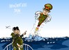 Cartoon: Hyon Yong-chol-misil (small) by Dragan tagged hyon,yong,chol,misil,balistico,submarino,corea,del,norte,politics,cartoon