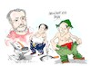 Cartoon: Julio Anguita-cinturon (small) by Dragan tagged julio,anguita,cinturon,iscierda,unida