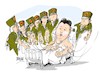Cartoon: Kim Jong-un-salud (small) by Dragan tagged kim,jong,un