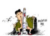Cartoon: Kim Jong-un (small) by Dragan tagged kim jong un seul korea del norte pyongyang politics cartoon