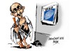 Cartoon: Mahatma Gandhi (small) by Dragan tagged espana,ayuntamiento,de,algarinejo,granada,mahatma,gandhi,calle,cartoon