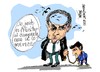 Cartoon: Mourinho-con la boca pequena (small) by Dragan tagged jose,mourinho,real,madrid,fudbol,barca,cartoon