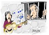 Cartoon: Nicolas Sarkozy-Carla Bruni (small) by Dragan tagged nicolas,sarkozy,carla,bruni