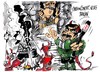 Cartoon: Norman Schwarzkopf-1934-2012 (small) by Dragan tagged norman,schwarzkopf,george,bush,irak,tormenta,del,desierto,gerra,golfo,politics,cartoon