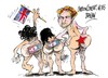 Cartoon: principe Enrique-de fiesta (small) by Dragan tagged principe,enrique,inglaterra,corona,britanica,tmz,escandalo,harry