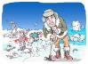 Cartoon: Pssssss.....! (small) by Dragan tagged cazador de focas canada