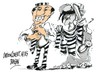 Cartoon: Silvio Berlusconi-traje (small) by Dragan tagged silvio,berlusconi,traje,italia,justicia,condena,politics,cartoon