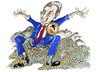 Cartoon: Tony Blair (small) by Dragan tagged tony blair business politics cartoon