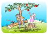 Cartoon: tronco (small) by Dragan tagged tronco