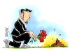 Cartoon: Volodimir Zelensk-Andrei Melnik (small) by Dragan tagged volodimir,zelensk,andrei,melnik