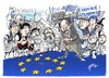 Cartoon: Yorgos Papandreu (small) by Dragan tagged yorgos papandreu grecia bruselas fondo monetario internacional union europea politics cartoon