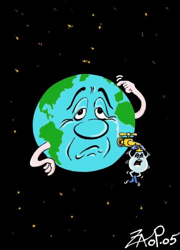 Cartoon: the last drop (medium) by johnxag tagged drop,water,environment,pollution,problems,earth