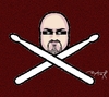 Cartoon: drummer trade mark (small) by johnxag tagged johnxag,drum,logo,trade,mark,sign