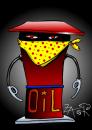 Cartoon: hands up (small) by johnxag tagged oil expensive fuel