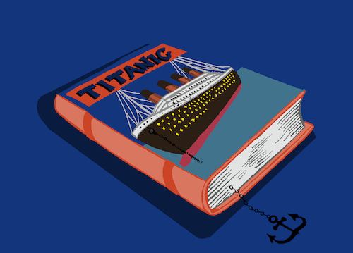 Cartoon: Anchor... (medium) by berk-olgun tagged anchor