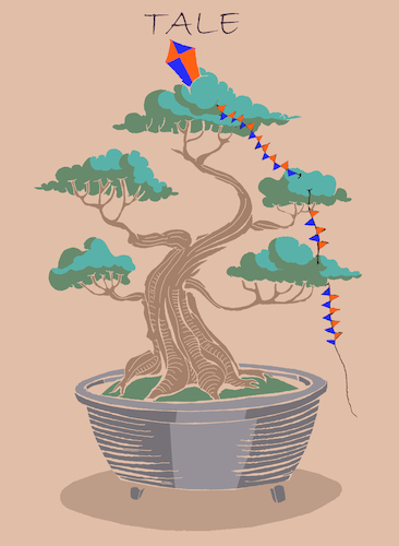 Cartoon: Bonsai... (medium) by berk-olgun tagged bonsai