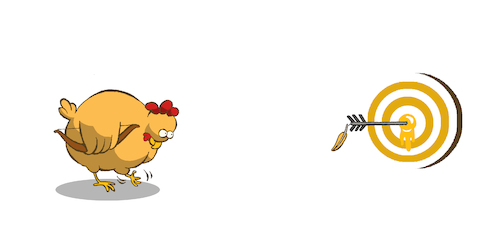 Cartoon: Chicken Target... (medium) by berk-olgun tagged chicken,target