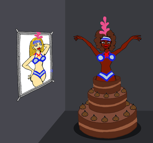 Cartoon: Chocolate Cake... (medium) by berk-olgun tagged chocolate,cake