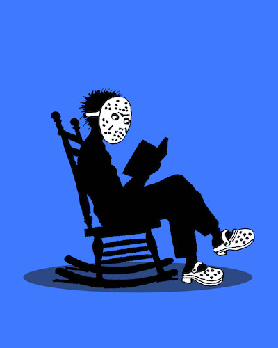 Cartoon: Clogs (medium) by berk-olgun tagged friday,the,13th