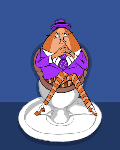 Cartoon: Egg Cup... (medium) by berk-olgun tagged humpty,dumpty