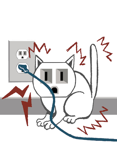 Cartoon: Electric Shock... (medium) by berk-olgun tagged electric,shock