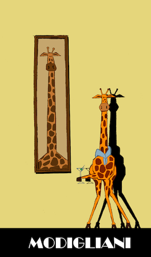 Cartoon: Giraffe... (medium) by berk-olgun tagged giraffe