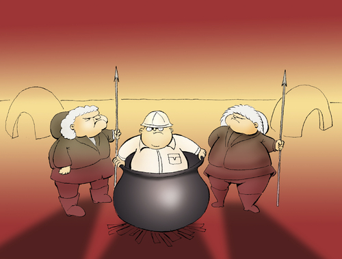 Cartoon: Global Warming... (medium) by berk-olgun tagged global,warming