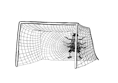 Cartoon: Goal Keeper... (medium) by berk-olgun tagged goal,keeper
