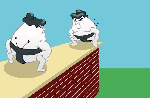 Cartoon: Humpty Dumpty... (medium) by berk-olgun tagged humpty,dumpty