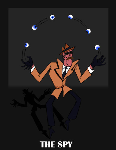 Cartoon: Juggler... (medium) by berk-olgun tagged juggler